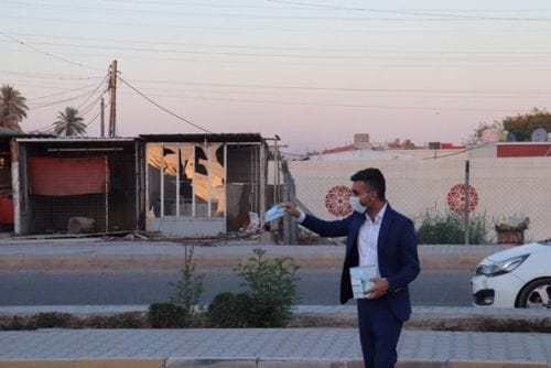 مناقشة رسالة ماجستير في كلية التربية _ قسم اللغة العربية