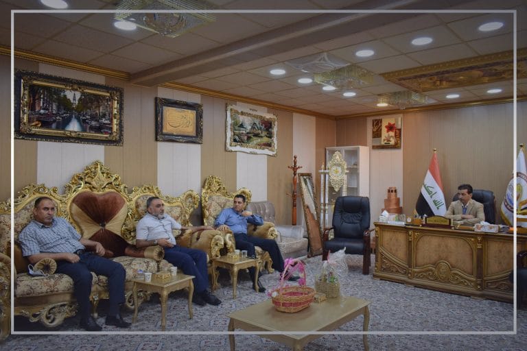 قسم الكيمياء يجري المناقشة الإلكترونية لرسالة الماجستير (فيحاء محمد عواد)