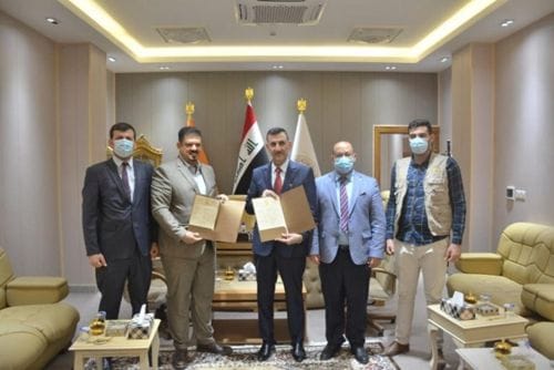 عميدا الإدارة والاقتصاد والتربية البدنية بجامعة سامراء يؤلفان كتاباً في الإحصاء الرياضي