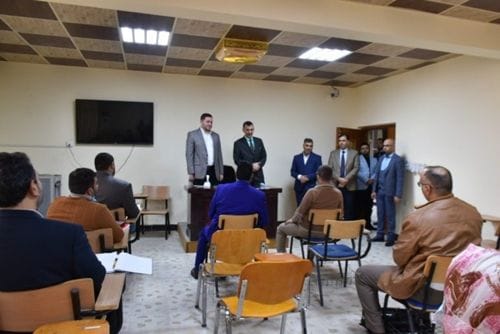 رئيس جامعة سامراء يتفقد كليات واقسام الجامعة بزيارة ميدانية