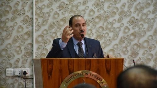 الأستاذ الدكتور علاء طه ياسين يترأس لجنة مناقشة في التاريخ