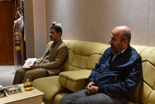 مناقشة رسالة ماجستير الطالبة هاجر احمد مهدي في قسم الكيمياء _ كلية التربية