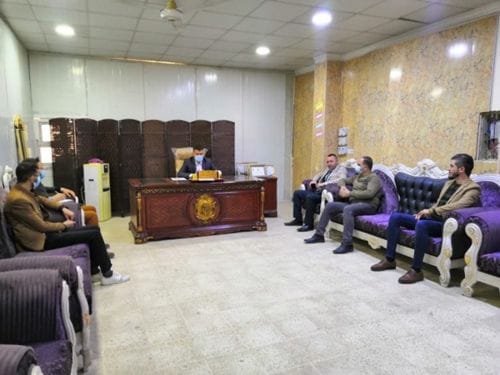 قسم شؤون الطلبة والتسجيل بجامعة سامراء يعقد اجتماعا مع شعب التسجيل في الكليات