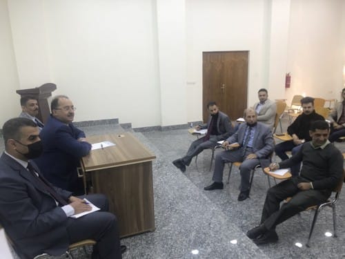 اجتماع الهيئة العامة في كلية الادارة والاقتصاد.