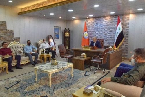 الأستاذ الدكتور كمال حسين احمد يجتمع بمعاوني العمداء في الكليات لمناقشة توصيات الوزارة حول تنشيط البحث العلمي