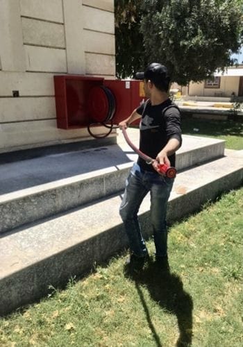 الاستمرار باستقبال الطلبة المقبولين مركزيا