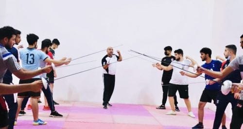 جامعة سامراء – محاضرات التربية البدنية والمبارزة العملية