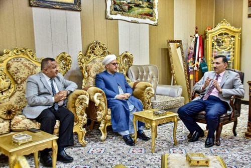 جانب من مراقبة الامتحانات الالكترونية