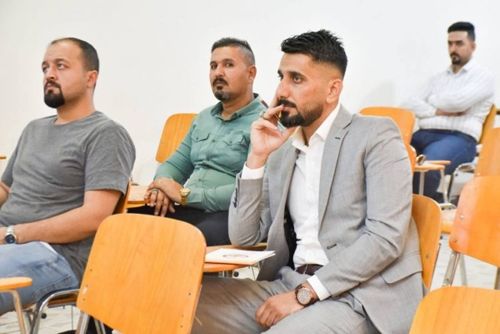 جامعة سامراء- الآداب تنظم دورة تدريبية حول فن صياغة الخبر الصحفي