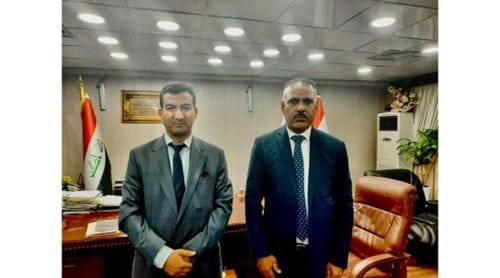 جامعة سامراء – وكيل وزارة الزراعة يلتقي بعميد كلية الزراعة حول سبل التعاون بين الطرفين