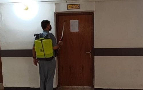 السيد عميد كلية العلوم التطبيقية يكرم العقود الوزارية في قسم التقانات الاحيائية