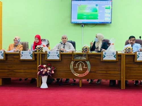 جامعة سامراء – رسالة ماجستير تبحث في (تحضير نانو – جل كمعقم للاسطح الخارجية في ظل أزمة كوفيد-19)