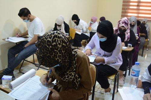 تدريب تدريسيين من كلية العلوم التطبيقية على جهاز Real Time Pcr