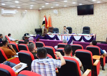 جامعة سامراء – تستكمل إنشاء البوابة الرئيسة الجديدة