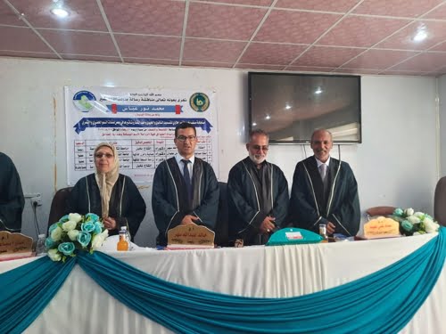 عميد كلية الزراعة رئيسا للجنة مناقشة في جامعة القاسم الخضراء