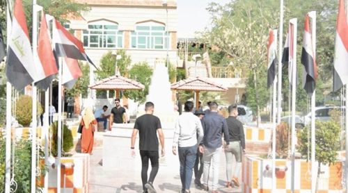قسم الجغرافية يستقبل عميد كلية التربية ومعاونه