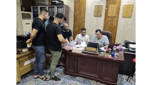 رئيس جامعة سامراء يتابع بشكل مباشر اجراءات طلب التخصيصات المالية للعقود