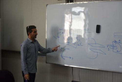 مسابقه حفظ وتلاوة سورة السجده في كلية العلوم التطبيقية