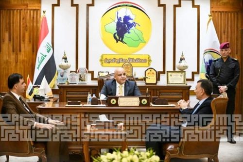 خلال لقائه بمحافظ صلاح الدين، رئيس جامعة سامراء يبحث سبل التعاون المشترك بين الجانبين