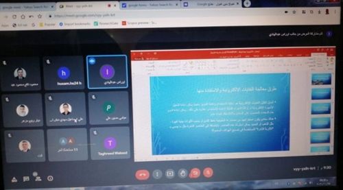 اختتام الاختبارات البدنية للطلبة المتقدمين للدراسة في كلية التربية البدنية وعلوم الرياضة
