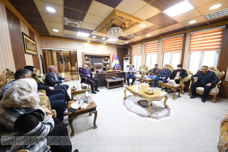 زيارة السيد رئيس الجامعة لكلية العلوم التطبيقية