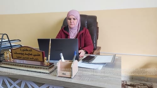 مشاركة رئيس قسم المحاصيل الحقلية في ندوة إلكترونية