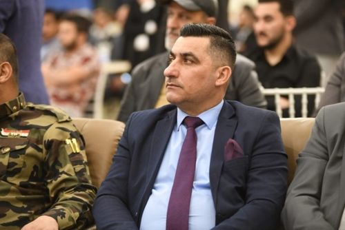 السيد رئيس جامعة سامراء يفتتح بناية قسم الكيمياء