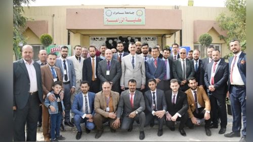 كلية الزراعة في جامعة سامراء -بلد تقيم معرضها الزراعي الاول