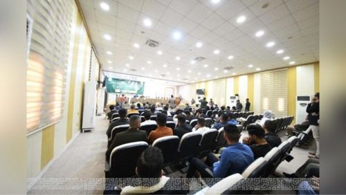 كلية العلوم الاسلامية بجامعة سامراء تقيم ندوتها العلمية الموسعة (الحصانة الفكرية والنفسية لحماية المجتمع من السلوكيات العدائية)