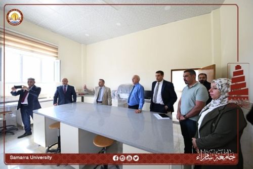 قسم الكيمياء يستقبل لجنة التصنيف الوطني