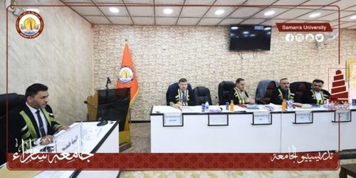 الموظّف في رئاسة جامعة سامراء حيدر عبد الفتاح جعفر يحصل على شهادة الماجستير بتقدير امتياز