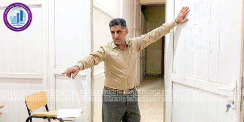 قسم ادارة الاعمال يستمر بتجهيز قاعاته الدراسية الى وقت متأخر من الليل