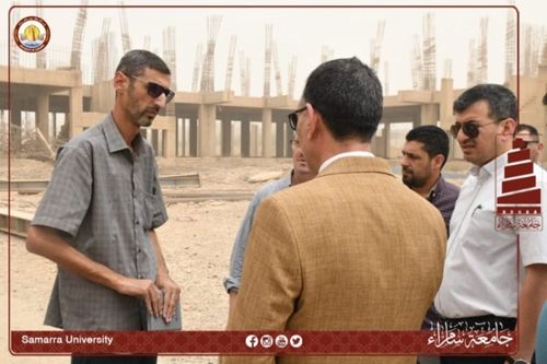 محاضرة تطبيقية في مختبر الكهربائية لطلبة قسم الفيزياء