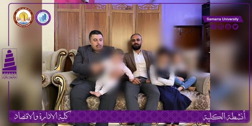 كلية الإدارة والاقتصاد تقدم المساعدات الإنسانية لدار الأيتام