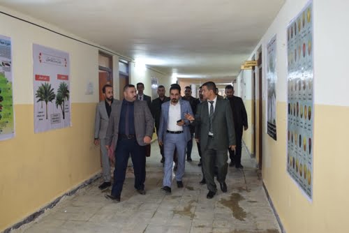 كلية الزراعة تستقبل لجنة وزارية لاستحداث اقسام جديدة في الكلية