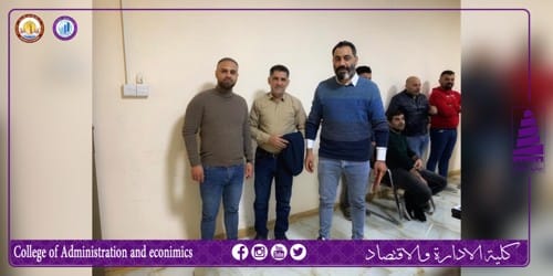 تدريسيي كلية الادارة والاقتصاد يشاركون  في بطولة الجامعة بتنس الطاولة