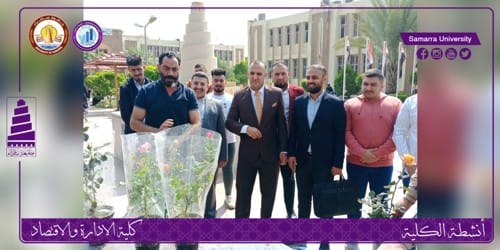 وحدة الانشطة الطلابية في كلية الإدارة والاقتصاد بالتعاون مع تدريسيي الكلية تنظم حملة تشجير