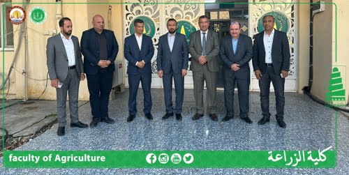 زيارة النائب محمد كريم البلداوي لكلية الزراعة – جامعة سامراء