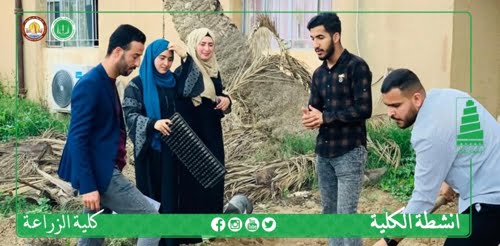 الدروس العملية لقسم المحاصيل الحقلية