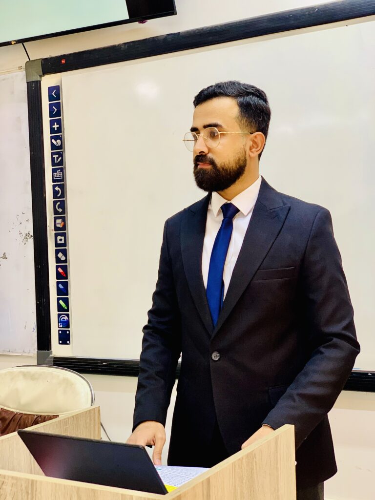 مدرس مساعد اسامة رعد البيطار