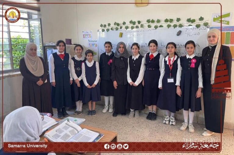 تدريسيات من كلية التربية ينظّمن حملة تثقيفية في أضرار التنمر