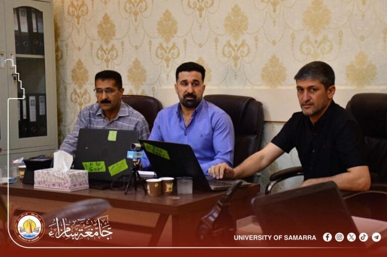 جامعة سامراء تستقبل فرقة جوالة من مكتب انتخابات صلاح الدين