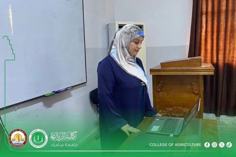 دورة تدريبية حول “إدارة النفايات” في كلية الزراعة جامعة سامراء