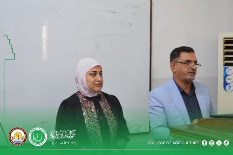 كلية الزراعة تنظّم دورة تدريبية بمناسبة اليوم العالمي لمكافحة التصحر والجفاف