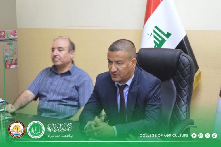 كلية الزراعة تستقبل طلبة الدراسات العليا للعام الدراسي 2025–2026