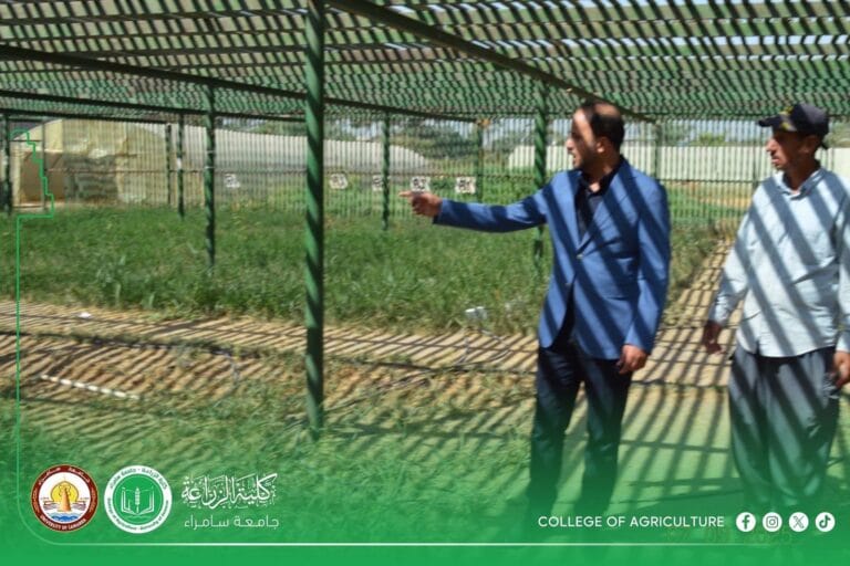 نشاط علمي ميداني في قسم البستنة وهندسة الحدائق