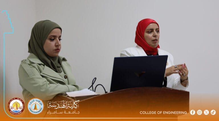 كلية الهندسة تنظم ورشة عمل لطلبة الهندسة المدنية الجدد
