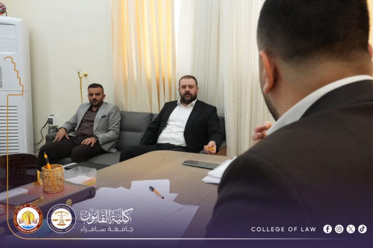 معاون العميد العلمي يترأس اجتماعًا مع الشعب التابعة والوحدات لمكتبه