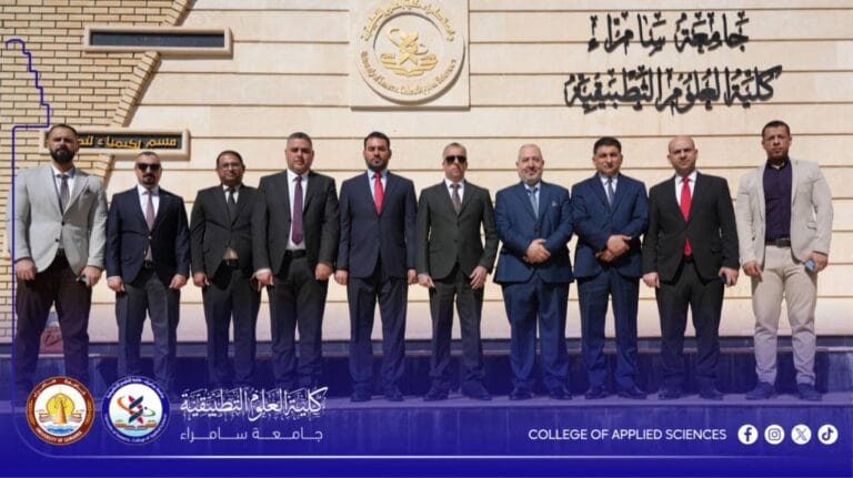العلوم التطبيقية تستقبل وفدًا من كلية التقنيات الصحية والطبية بجامعة المعارف ‏