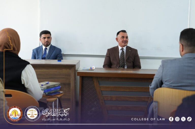 دورة في كلية القانون عن المعالجة التشريعية لظاهرة الانتحار